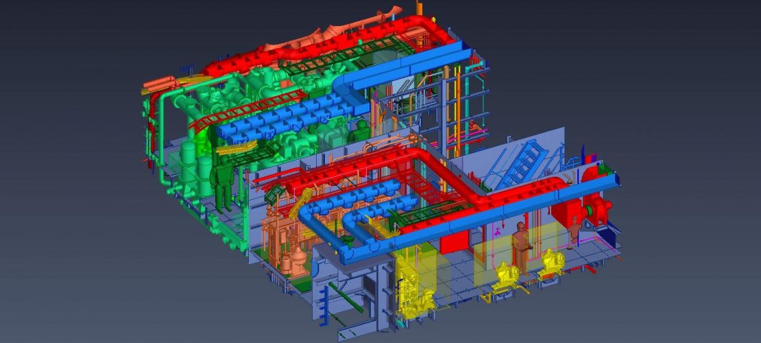 Разработка 3D моделей в САПР TRIBON M3, NUPAS CADMATIC