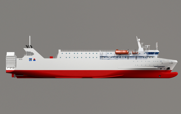 Автомобильно-пассажирский паром (проект CNF22)