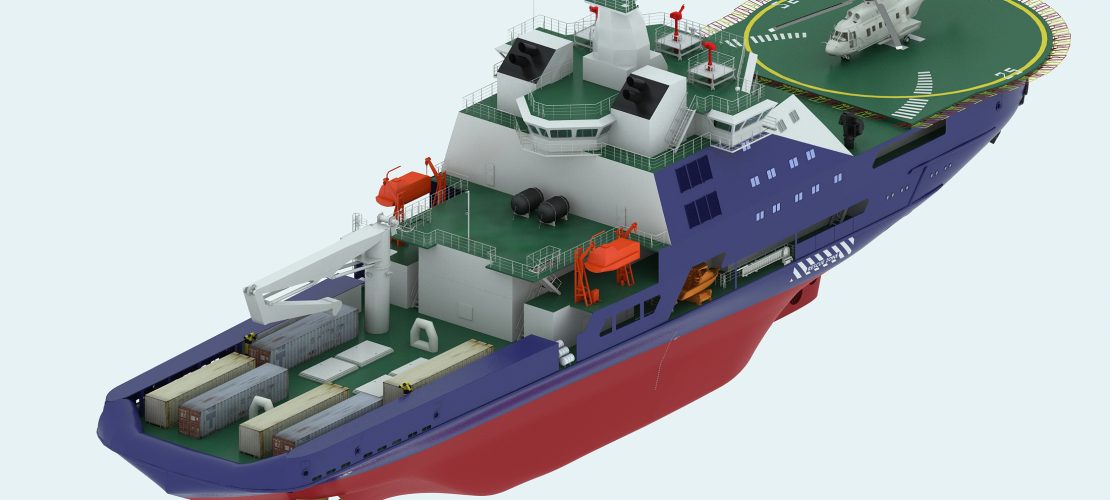 Многофункциональное ледокольное судно обеспечения (МЛСО)