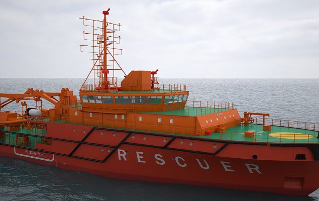 Многофункциональное аварийно-спасательное судно (проект MPSV07)